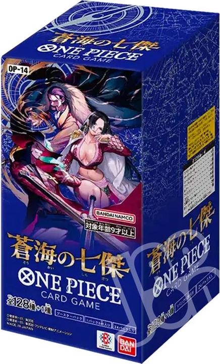 Bandai One Piece - JCC - Booster - OP-14 - "Shichibukai" - Japanese (Japanese, Booster display)
