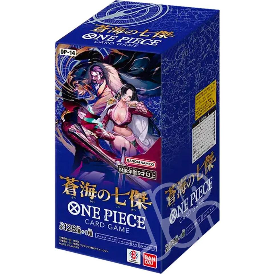 Bandai One Piece - JCC - Booster - OP-14 - "Shichibukai" - Japanisch (Japanisch, Booster Display) (CAR3067)