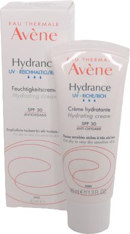 Produktbild Avène Feuchtigkeitscreme Hydrance SPF30 - 40 ml (40 ml, Tagescreme, SPF 30)