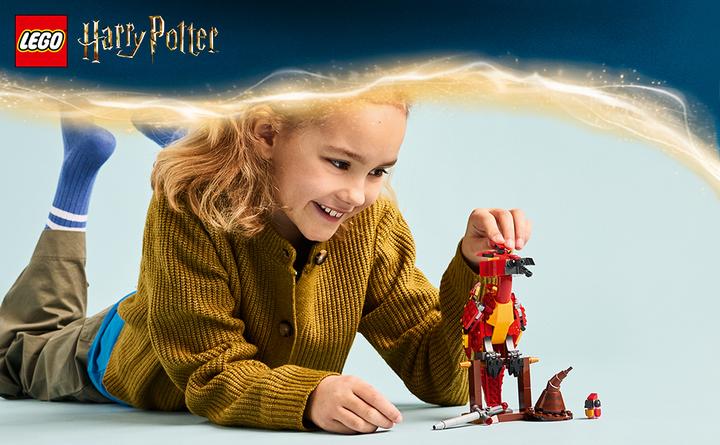 Produktbild LEGO Fawkes: Dumbledores Phönix (76448)
