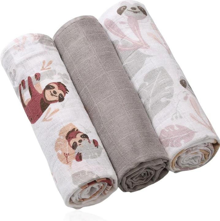 Babyono Pannolini in Mussola Super Morbidi (70 cm, 70 cm)