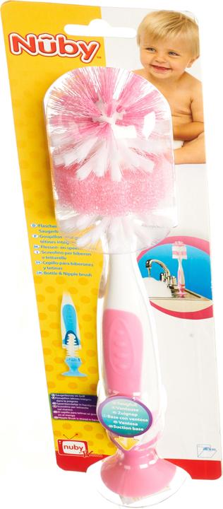 Image du produit Nuby Bouteille et brosse aspirante avec pied aspirant