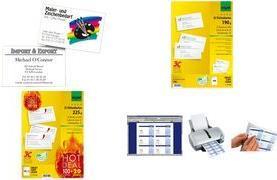Actual product image Sigel 3C business cards (250 g/m², 100 x, A4)