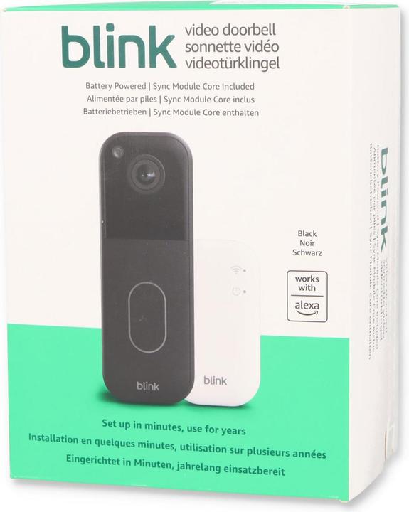 Produktbild Ring Blink Video Doorbell 2 with SyncEU (Kabellos, WLAN)