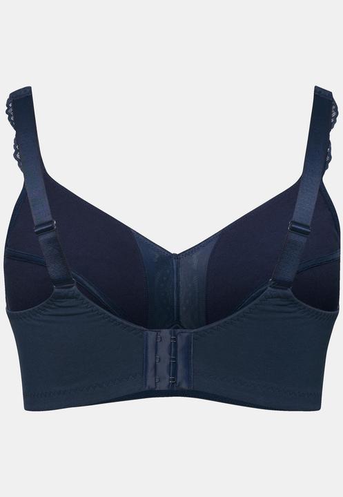 Produktbild Ulla Popken Soft-BH, Spitzendetail, ohne Bügel, Cup C - E (Einzelpack, 85 E)