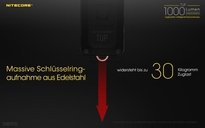 Produktbild Nitecore TUP - grau (7.03 cm, 1000 lm)