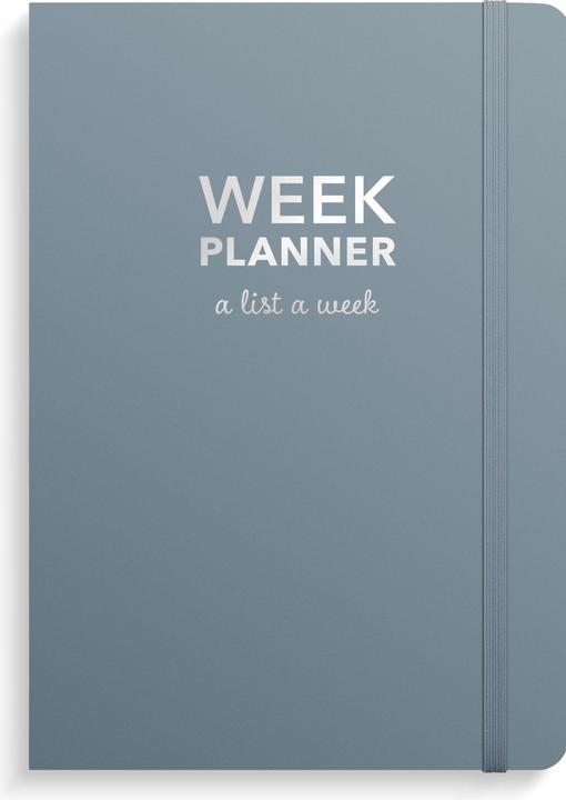 Actual product image Mayland-Burde Burde Week Planner undated blue
