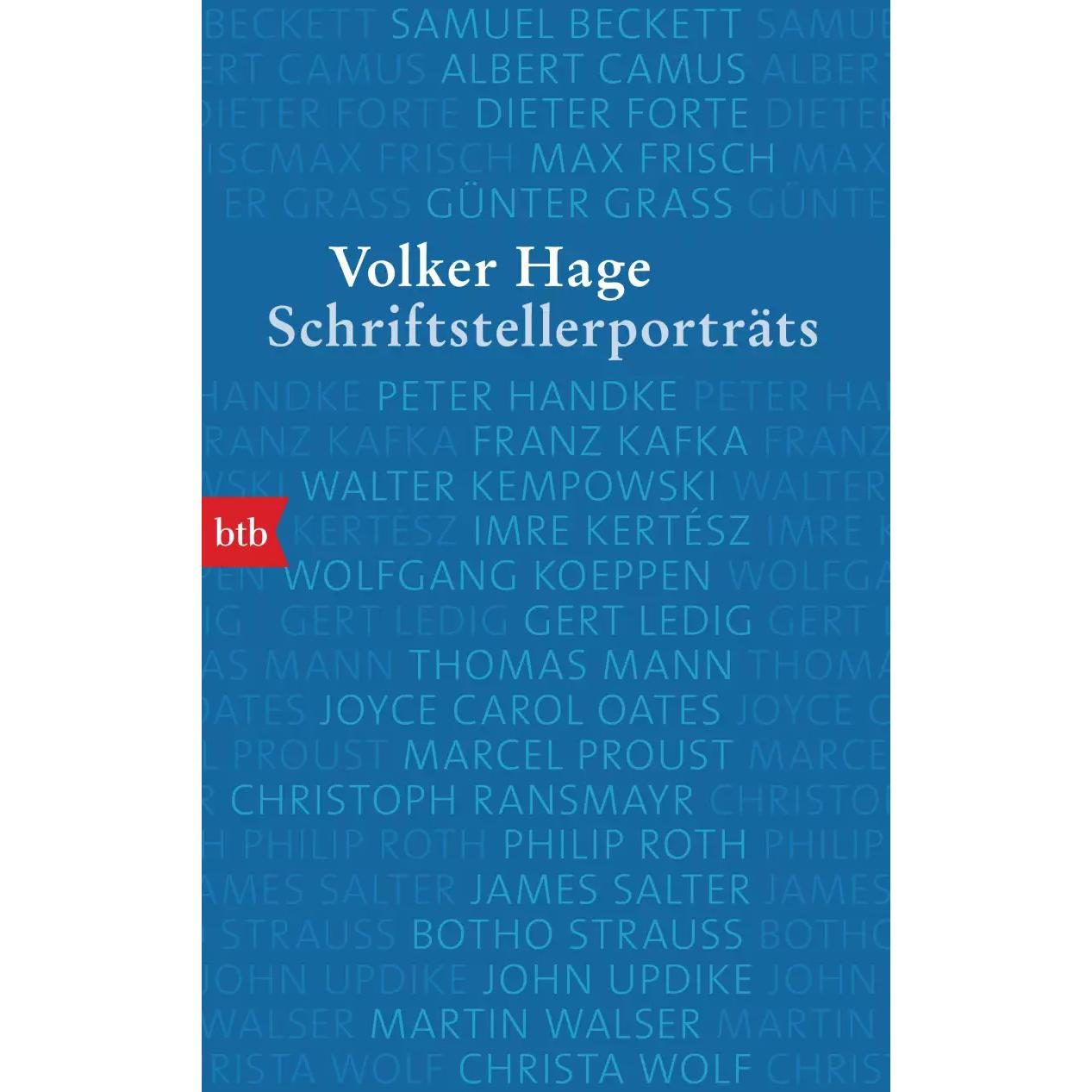 Thumbnail - Schriftstellerporträts, Belletristik von Volker Hage