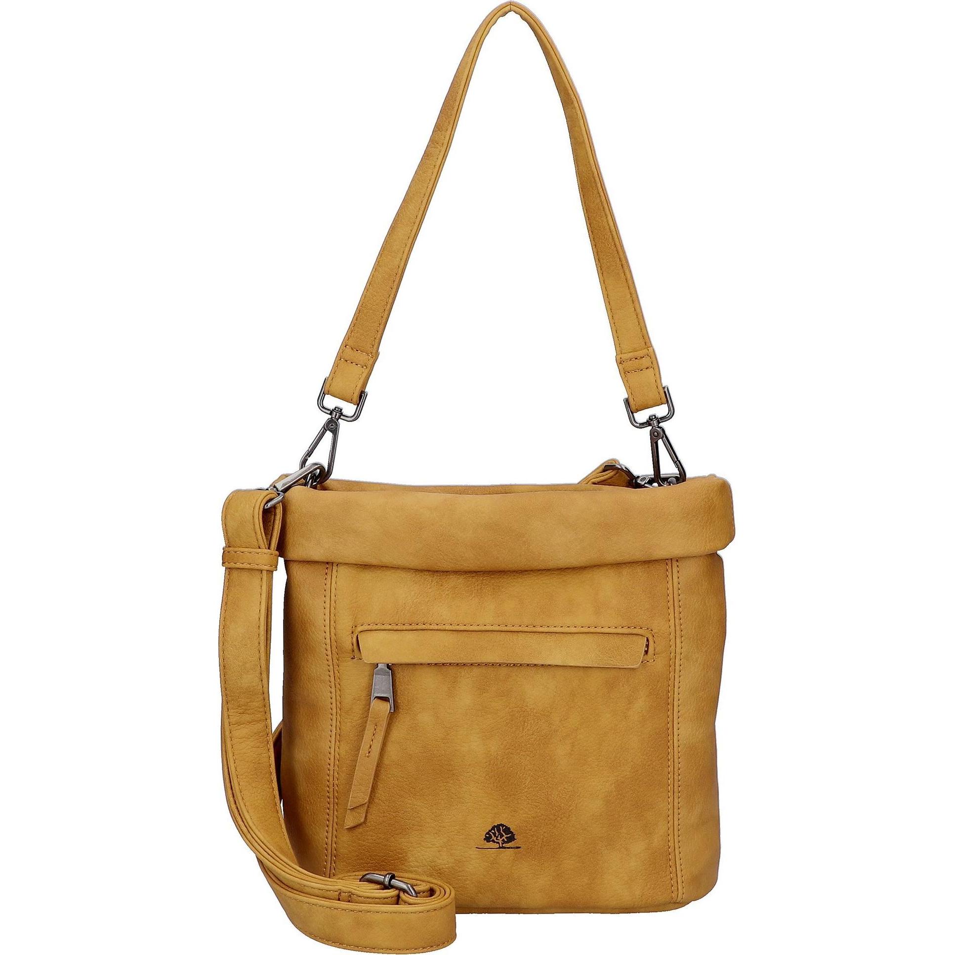Greenburry, Handtasche, Mad'l Dasch Leni Schultertasche 26 cm, Gelb
