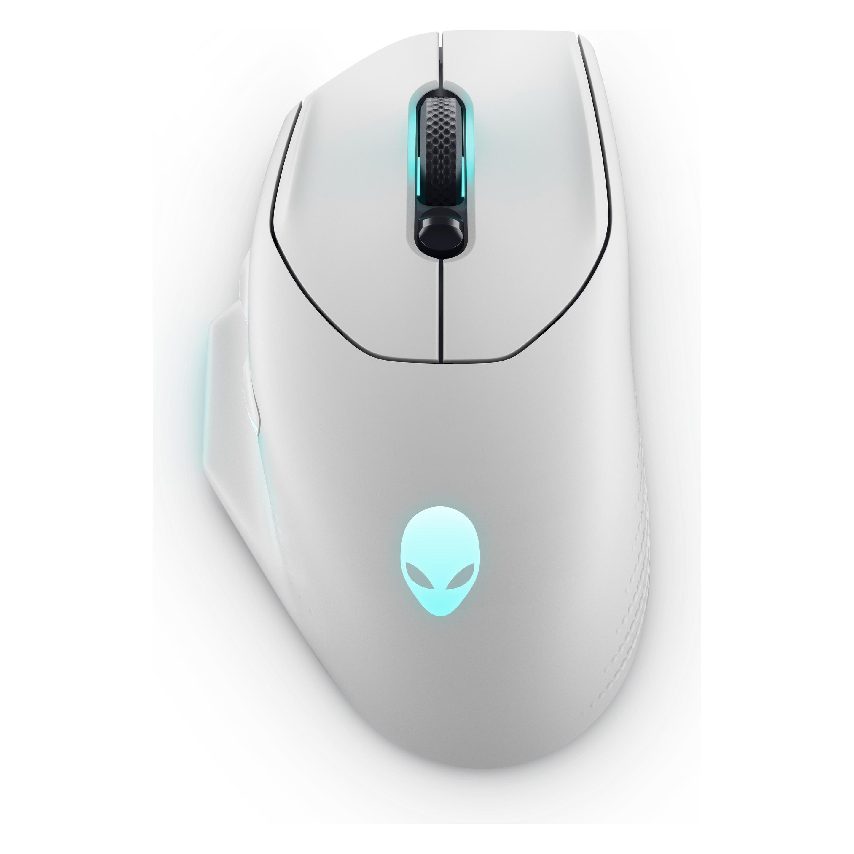 Dell AW620M (Kabelgebunden, Kabellos), Maus, Weiss