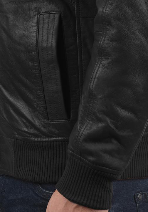 Immagine prodotto Solid Camash Giacca In Pelle Giubotto Di Pelle Giacche Da UomoCon Collo Alto Vera Pelle (XL)
