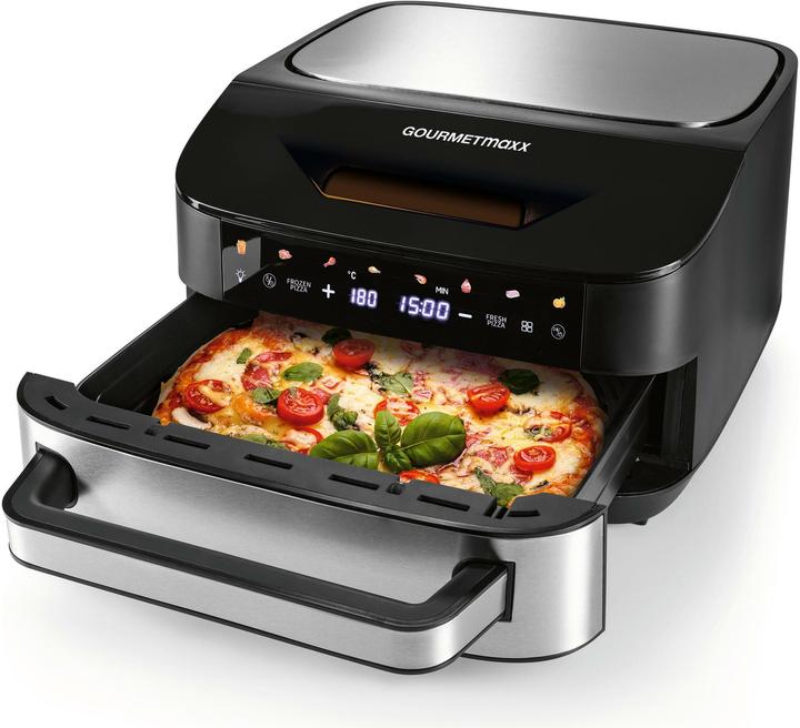 Actual product image Gourmetmaxx Heissluftfritteuse mit XXL-Garfläche 7 l, Detailfarbe