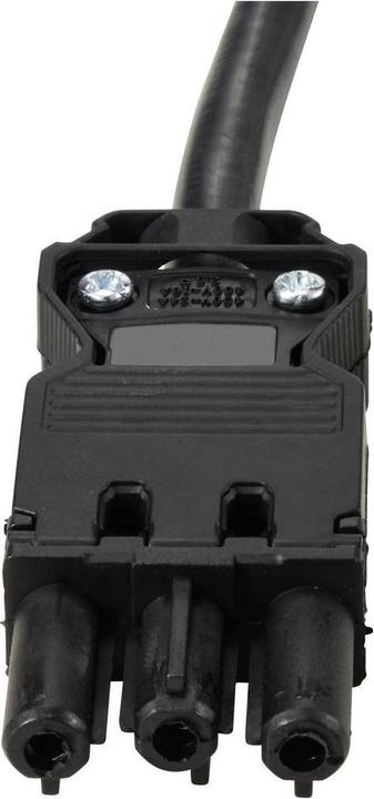 Image du produit Sygonix SY-6676354 Anschlussleitung Schwarz 10 m (10 m)