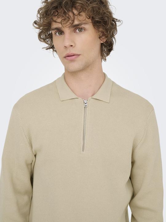 Produktbild Only & Sons ONSPHIL Gestricktes Poloshirt Gestricktes Oberteil (XL)