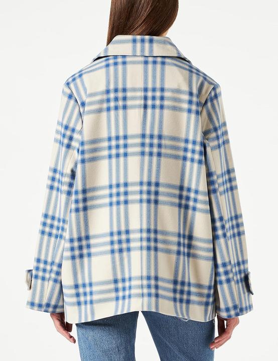 Immagine prodotto Part Two Giacca esterna a quadri blu olandese