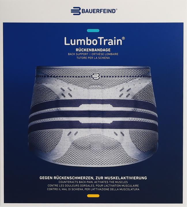 Produktbild Bauerfeind LUMBOTRAIN Waisted Gr5 titan