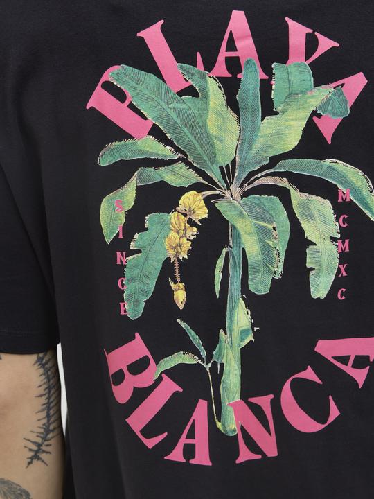 Produktbild Jack & Jones Rückenprint Rundhals T-shirt T-shirt (XS)