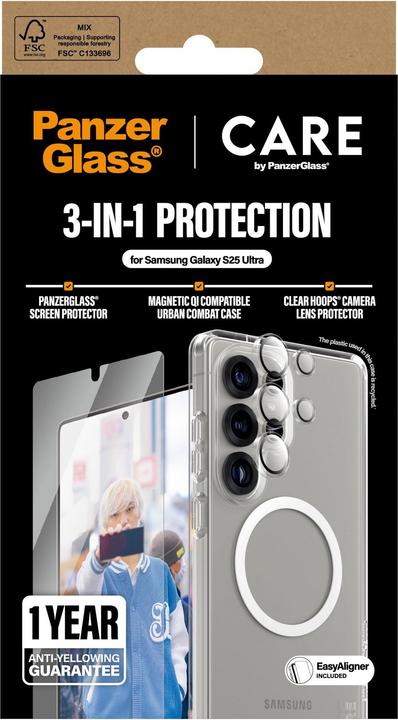 Immagine prodotto PanzerGlass CRRCHNUG38488 (1 pz., Samsung Galaxy S25 Ultra)