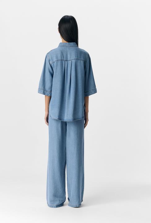 Immagine prodotto Object Kurzärmeliges Jeanshemd (M)