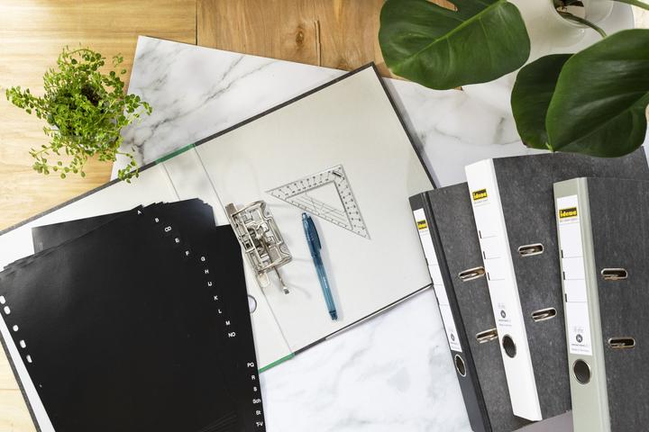 Produktbild Idena Kunststoffregister A4 A bis Z schwarz PP