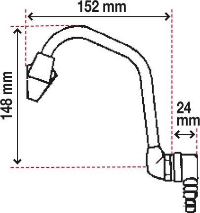 Image du produit Whale Robinet de sortie Tuckaway