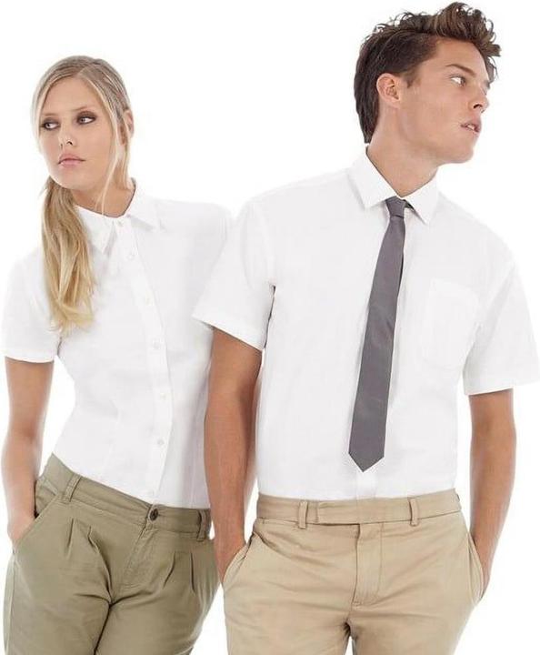 Produktbild B&C Sharp Twill Kurzarm Hemd (L)