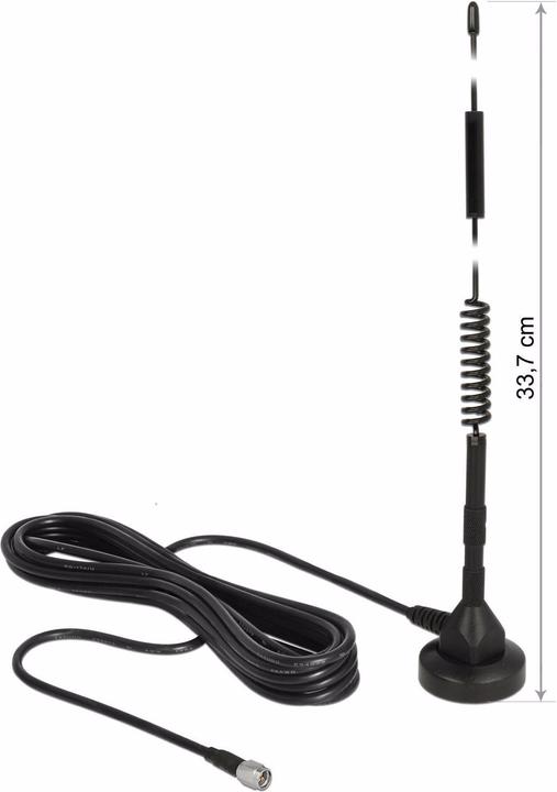 Produktbild Delock LTE/HSPA/GSM Antenne, SMA-Stecker (Lora, WLAN)