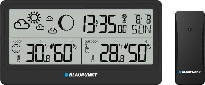 Blaupunkt Stacja pogodowa WS20BK czarna