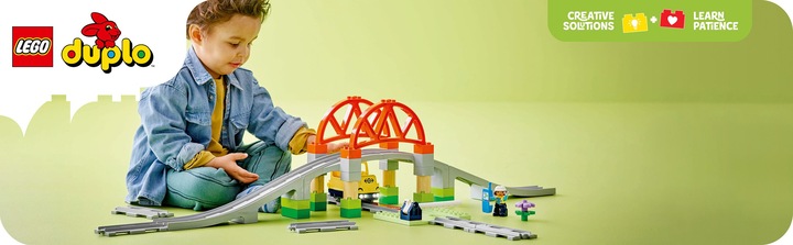 Image du produit LEGO Pont ferroviaire et rails - Kit d'extension (10426)