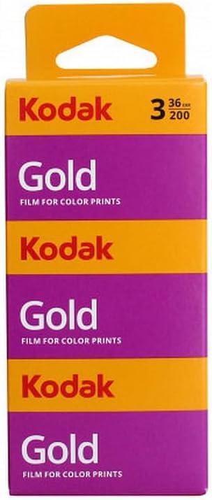 Label énergétique Kodak 3er-Pack Farbnegativfilm Gold