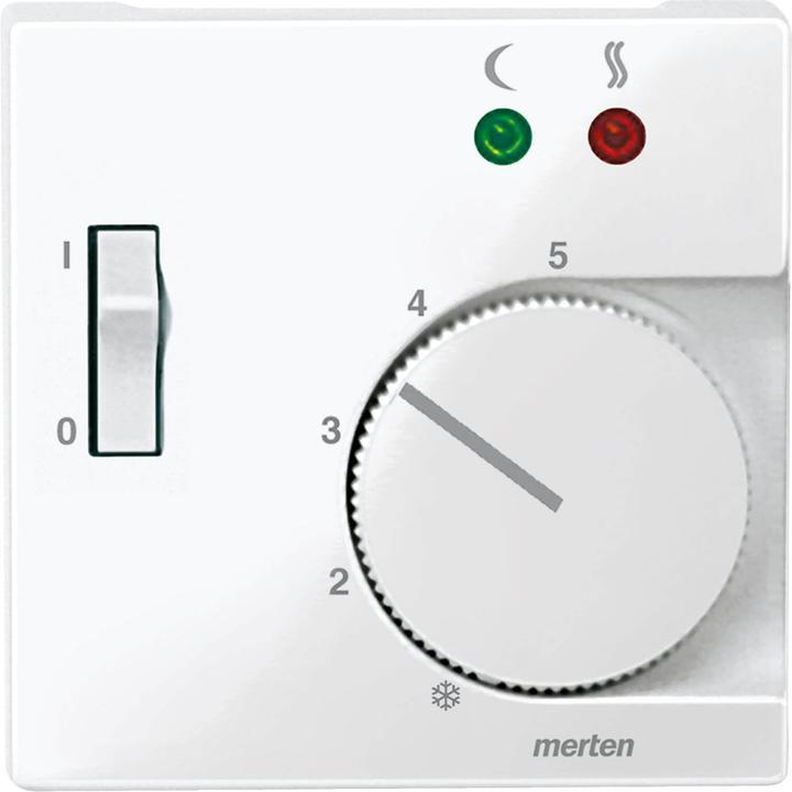 Produktbild Merten Zentralpl. f. Fussbodentemperaturr.-Eins. 534919