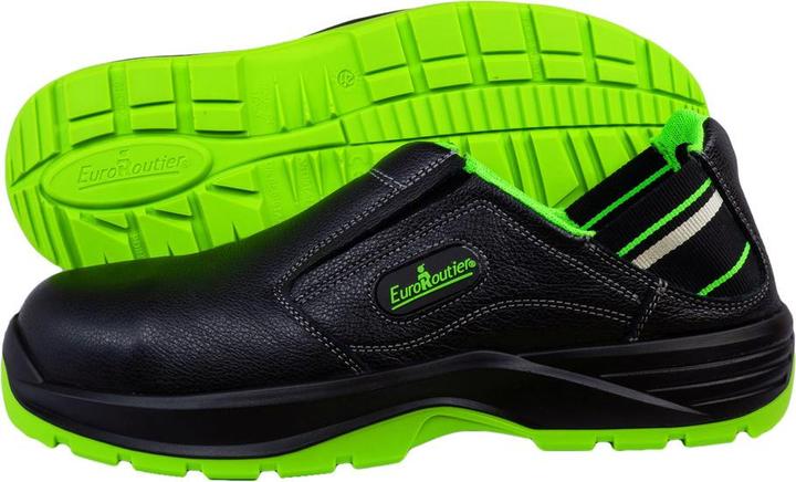 Produktbild EuroRoutier Sicherheitsschuh Hybrid Black Nappa, Gr.39 (S1, 47)