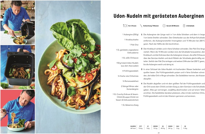 Immagine prodotto Easy Airfryer (Tedesco, Jamie Oliver, 2025)