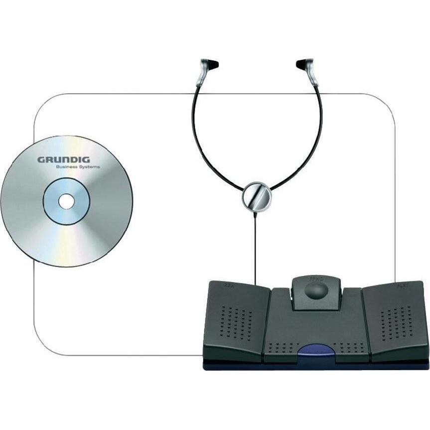 Grundig, Diktiergerät Zubehör, Digta Transcription Starter Kit 568 (DigtaSoft Pro)