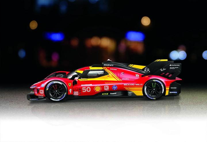 Produktbild Bburago Ferrari 499P 2024 1/18 rot