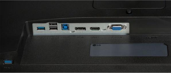 Actual product image LG 24" 24BA550-B (1920 x 1080 pixels, 24")