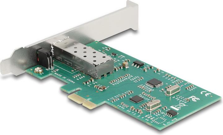 Actual product image Delock PCI Express x1 card to 1 x SFP slot 100Base-FX RTL (Mini PCI Express, PCIe)