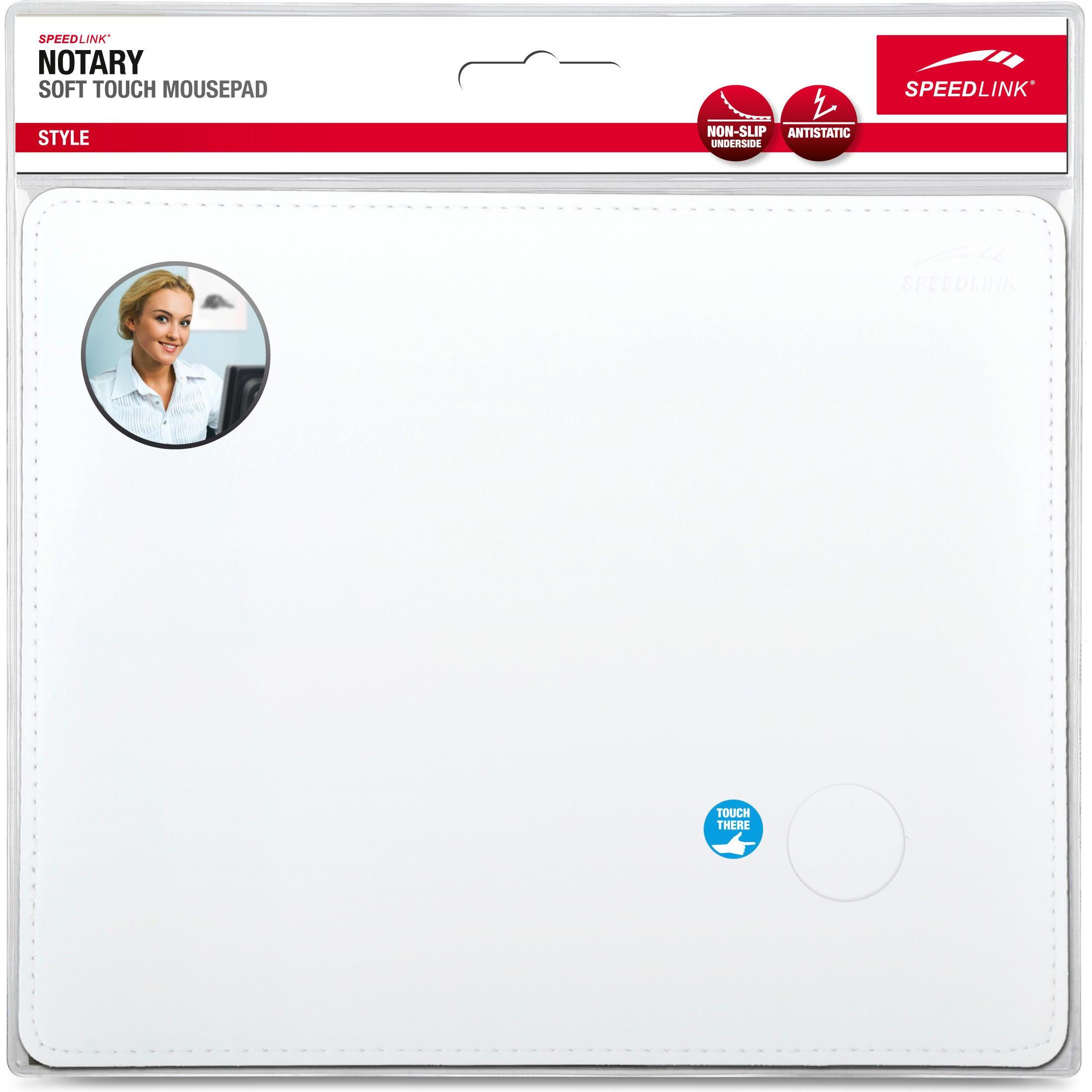 Thumbnail - Speedlink Notary (M), Mausmatte, Weiss