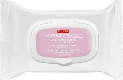 Pupa Milano Pupa Face Eye Lip Makeup Remover Wipes 25 Stück (Reinigungstücher Gesicht)