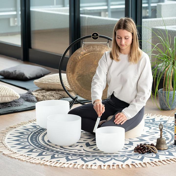 Immagine prodotto Meinl Ciotola di cristallo da 11 pollici (Chakra del cuore) (Ciotola canterina, Percussioni)