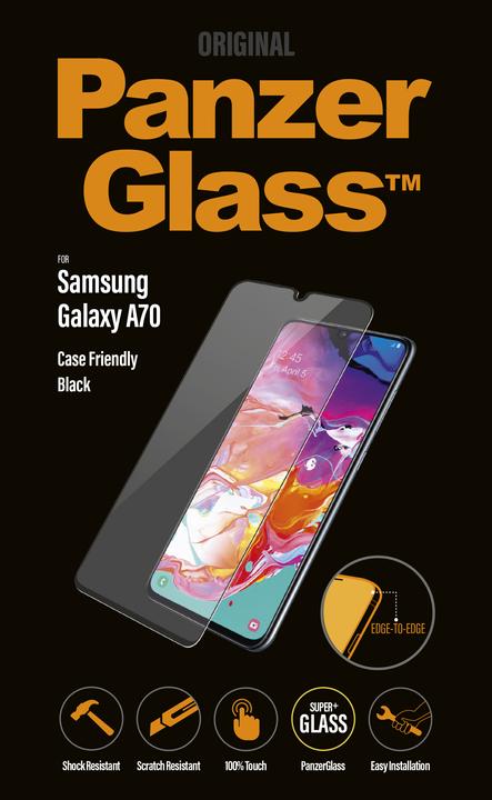 Produktbild PanzerGlass Edge to Edge (1 Stück, Samsung Galaxy A70)