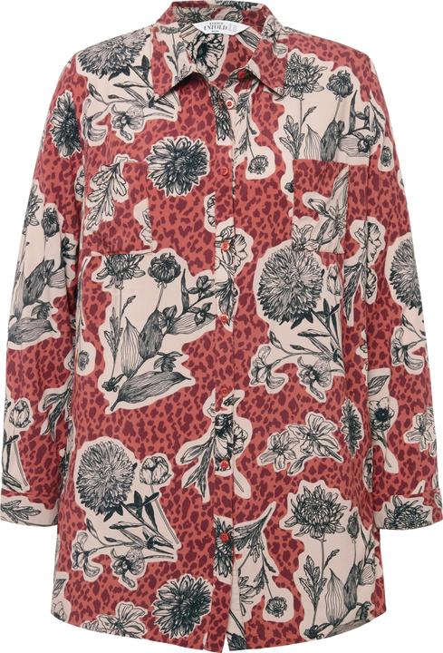 Immagine prodotto Studio Untold Camicia dal taglio squadrato con stampa floreale, collo da camicia e maniche lunghe (46, 48)