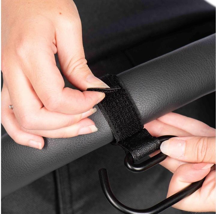 Produktbild Dooky Kinderwagenhaken / Gross / 2er-Set / Schwarz