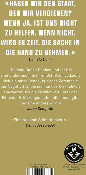 Immagine prodotto Wir sind der Staat! (Tedesco, Daniela Dahn, 2013)