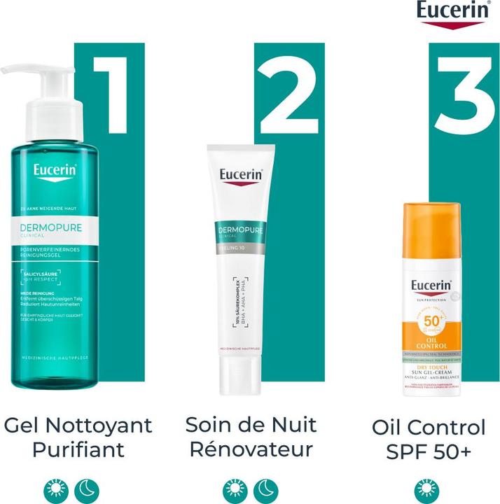 Produktbild Eucerin Dermopure Cl Peel 10 Nachtp 40ml (40 ml, Nachtcreme)