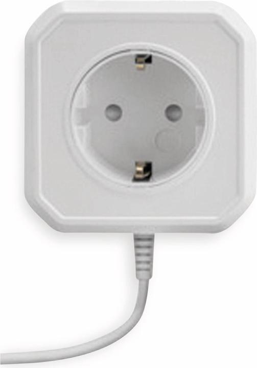 Productafbeelding Ansmann 1260-0002 Energiezuinige wandcontactdoos wit Europstekker 1 st. (1 x, CEE 7/3, 1.80 m)