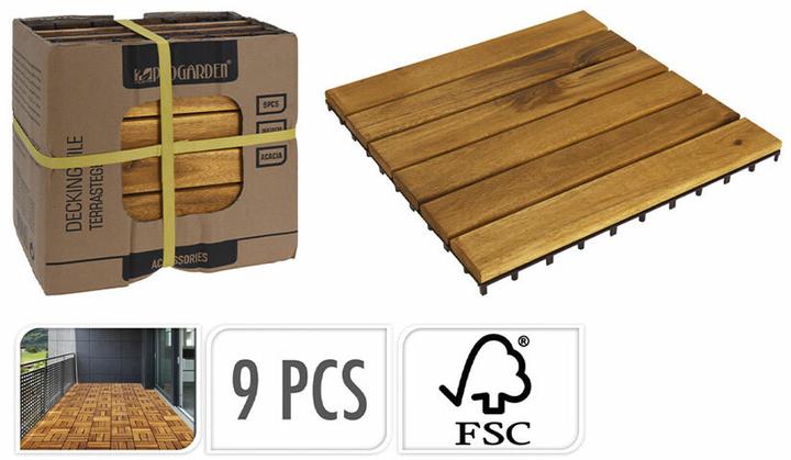 Produktbild Fs-Star Terrassenfliesen (9 x, 30 x 30 cm)