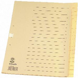 Thumbnail - Esselte, Ordner Zubehör, Register Papier chamois