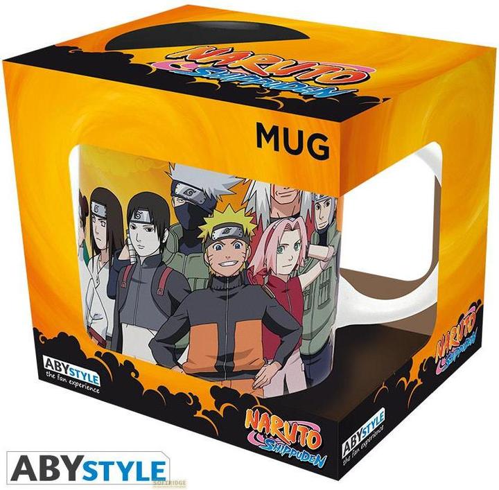 Produktbild ABYstyle Naruto Shippuden Tazza 320ml Subli Konoha Ninjas (320 ml, 2 x)