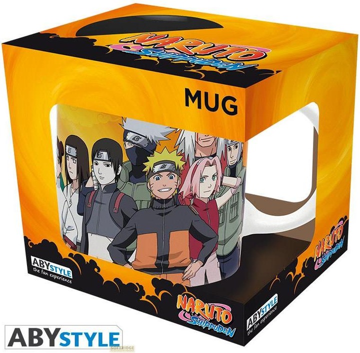 Actual product image ABYstyle Naruto Shippuden Tazza 320ml Subli Konoha Ninjas (320 ml, 2 x)